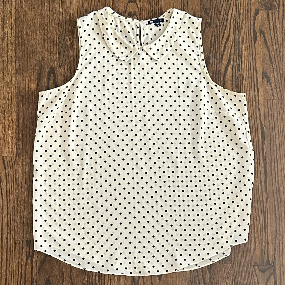 Gap Collared Sleeveless Top